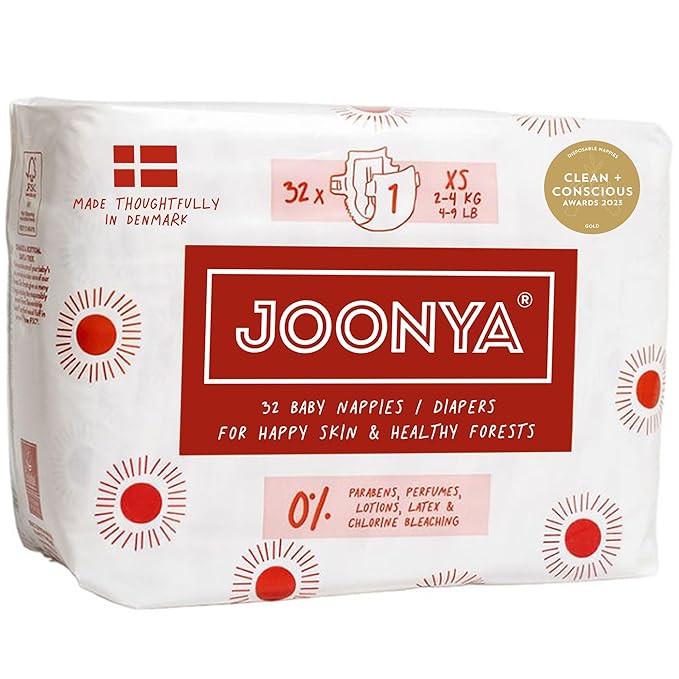 Joonya Baby Diapers, Size 1 XS by Joonya