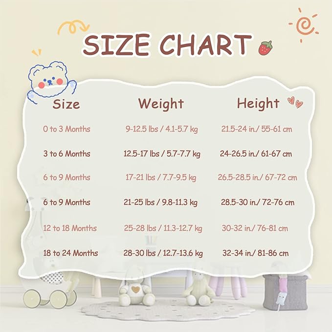 Jimonda Baby Bodysuits Rayon from Bamboo Short Sleeve Baby Boys Girls Rompers - Image 7
