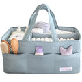 Lily Miles Baby Diaper Caddy Organizer, Wipeable Diaper Organizer Basket by LilyMiles