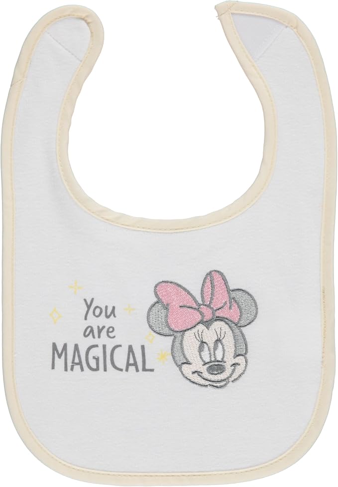 Disney 10-Pack Mickey Mouse Baby Bibs – Ten Soft, and Adjustable Cotton Bibs - Image 2