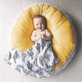 Large Floor Pillow Kids Round Floor Cushion Seating, 35 inches Big Circle Pillow by Kishome