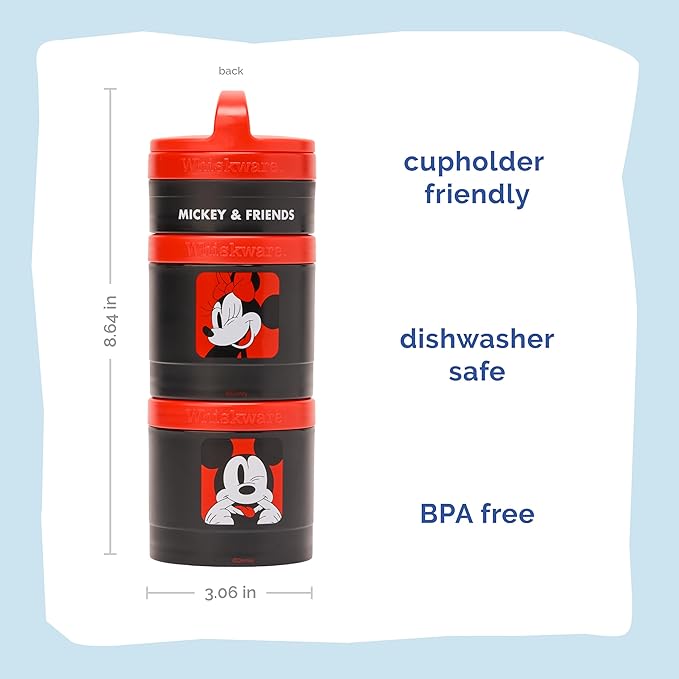 Whiskware Disney Mickey Mouse and Friends Stackable Snack Containers - Image 2