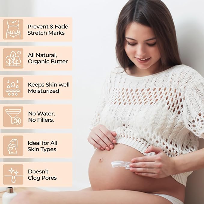 Fearless Mama Belly Butter – Luminous Scent Stretch Mark Cream - Image 2