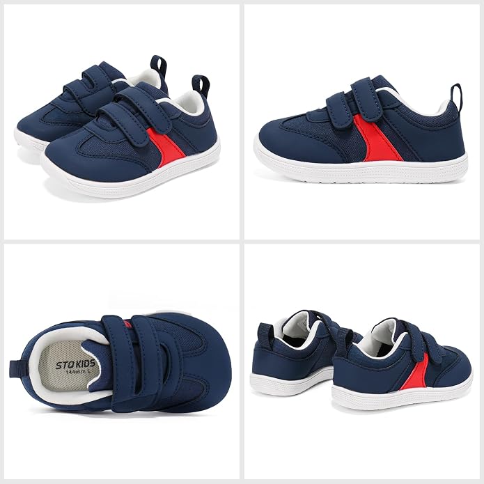 Toddler Wide Toe Box Barefoot Shoes Boys Girls Sneakers Zero Drop Kid Tennis - Image 8