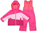 Arctic Quest Little Girls Bib Snow Pants and Ski Jacket Water-Resistant Snowsuit by ArcticQuest