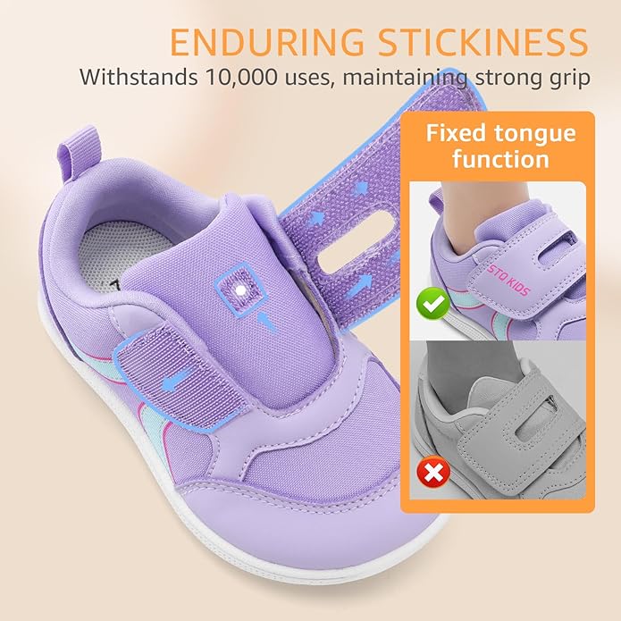 Toddler Wide Toe Box Barefoot Shoes Boys Girls Sneakers Kids Tennis Shoes - Image 8