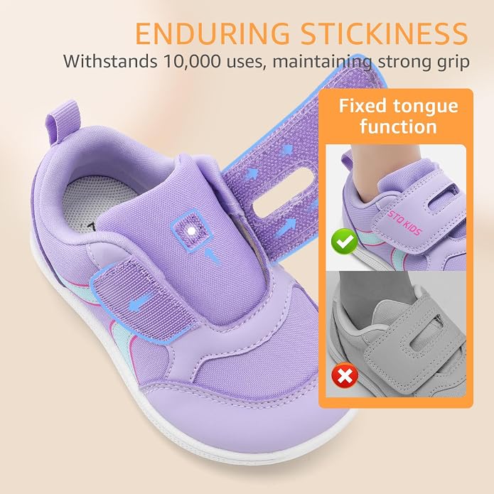 Toddler Wide Toe Box Barefoot Shoes Boys Girls Sneakers Kids Tennis Shoes - Image 8