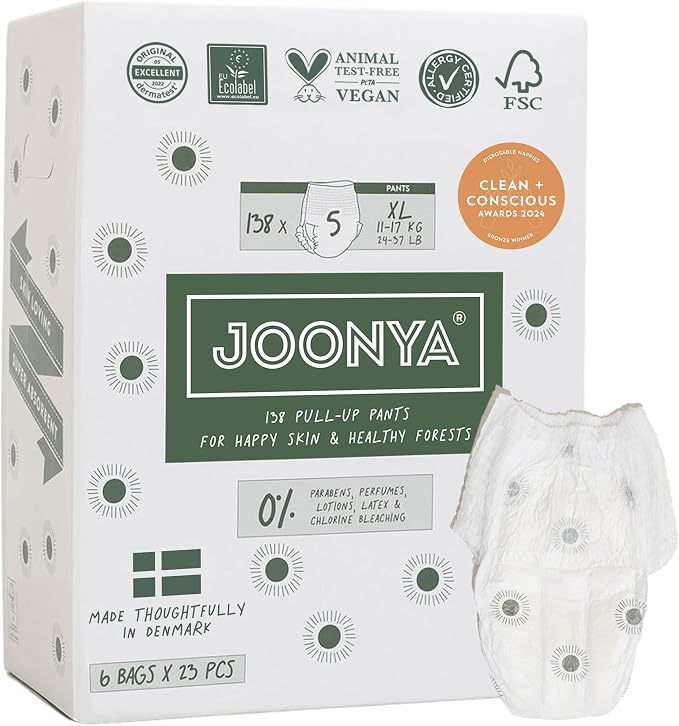 Joonya Pull-Up Pants Baby Diapers, Size 5 XL by Joonya