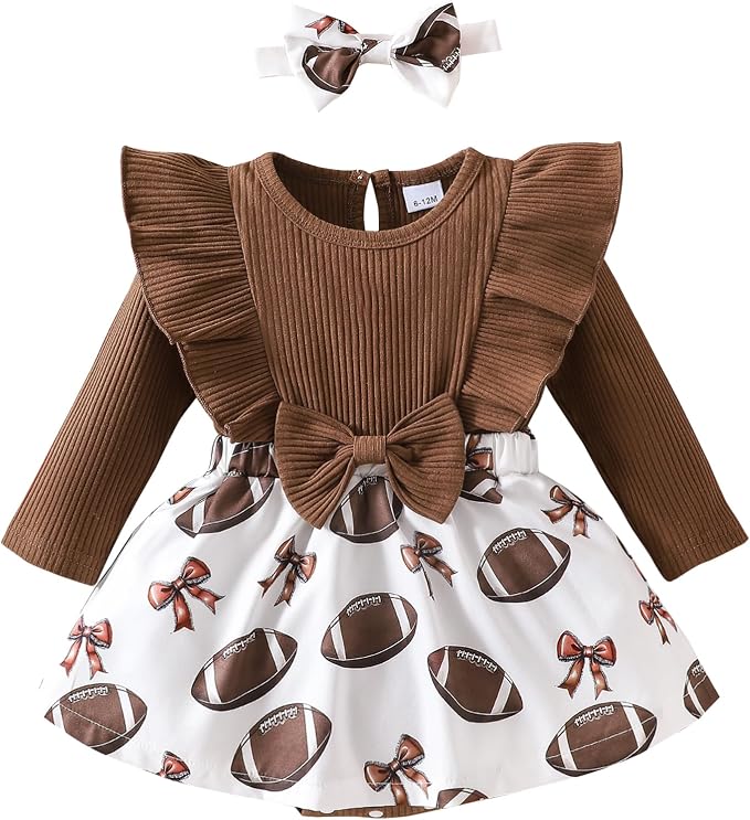 Chichoo Baby Girl Clothes Infant Fall Winter Outfits Newborn Long Sleeve Romper by Chichoo