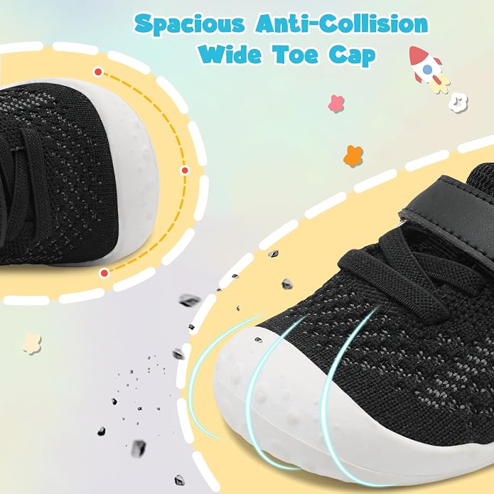 LeIsfIt Baby Shoes Girls Boys First Walking Shoes Infant Sneakers Crib Shoes - Image 2