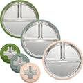 3Pack Sainless Steel Kids Plates by SPMKTQK