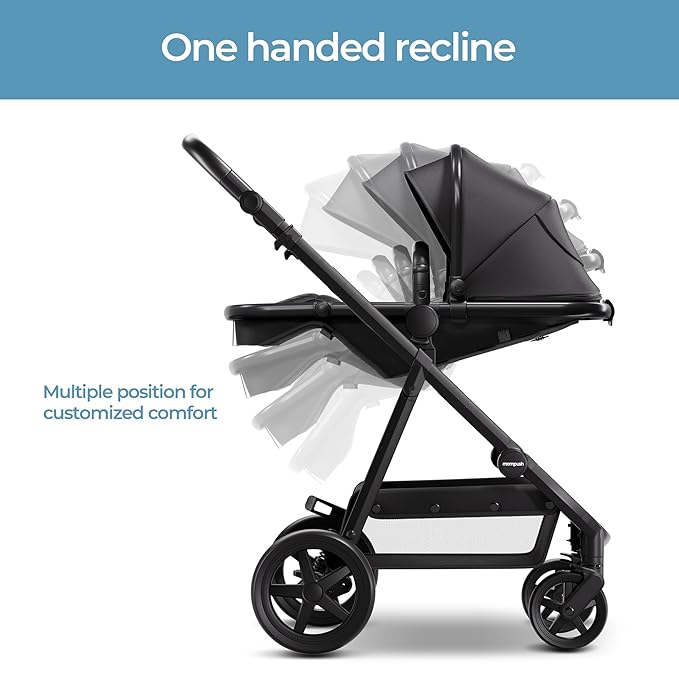 Mompush Baby Stroller, Convertible 2-in-1 - Image 6