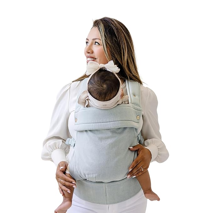 Ava & Oliver Essential Baby Carrier – Ergonomic, Hip-Healthy Soft Structured by avaoliver