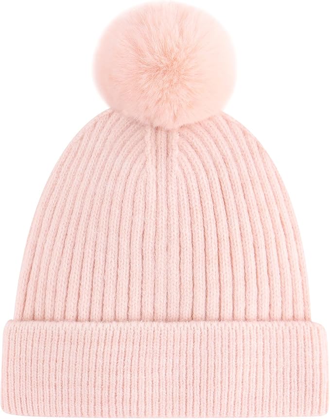 Girls Winter Hat Warm Toddler Beanie - Image 2
