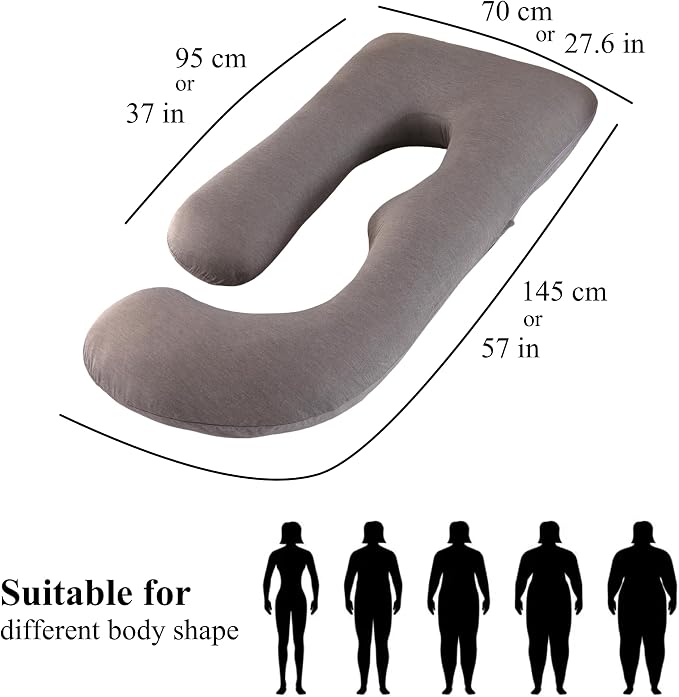 Pregnancy Pillow, Full Body Maternity Pillow 57 inch, - Image 8