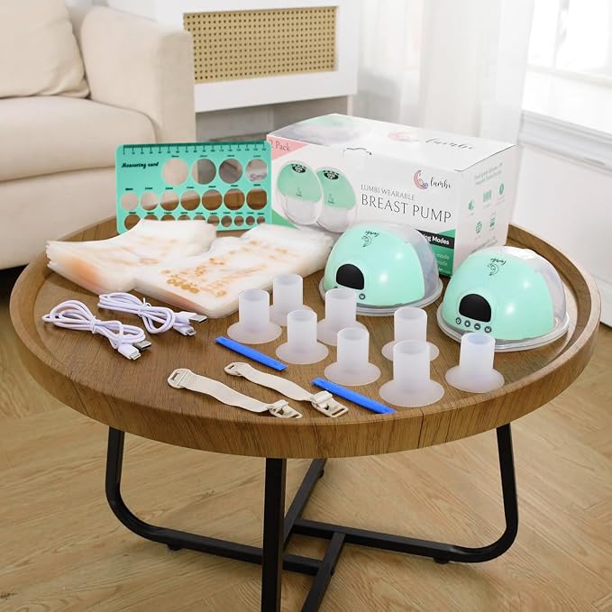 Lumbi L1 Hands-Free Breast Pump Set - Image 5
