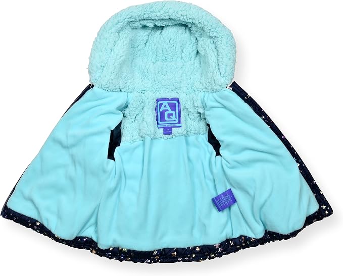 Arctic Quest Little Girls Bib Snow Pants and Ski Jacket Water-Resistant Snowsuit - Image 3