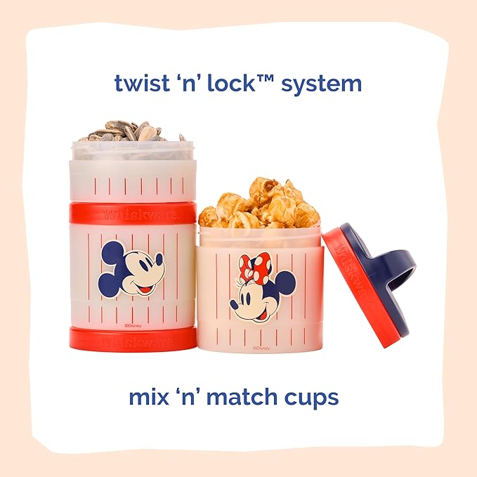 Whiskware Disney Mickey Mouse and Friends Stackable Snack Containers - Image 3