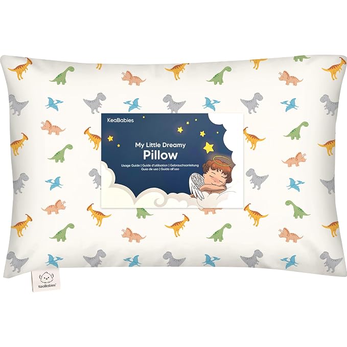 Toddler Pillow with Pillowcase by KeaBabies