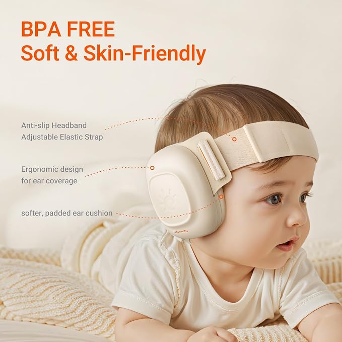 MAMAZING Baby Ear Protection for Infants and Toddlers, 25dB Noise Cancelling - Image 4