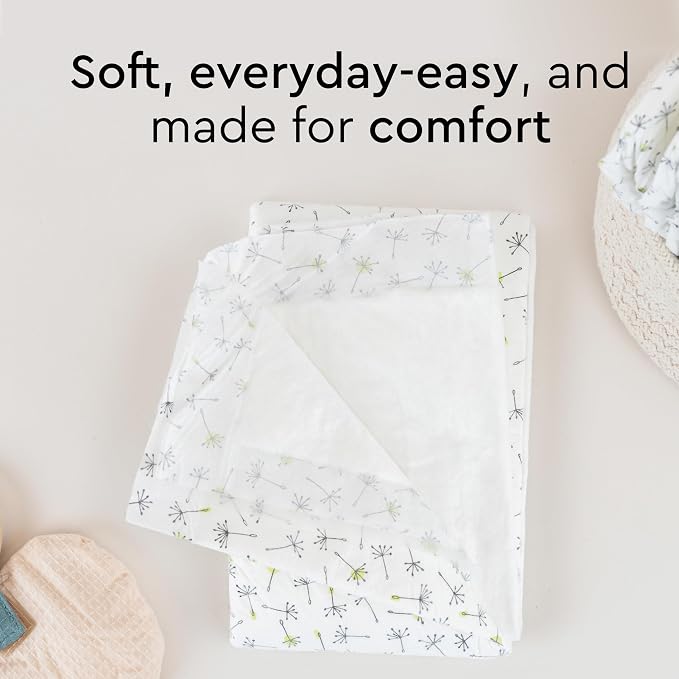 LILLYDOO Disposable Baby Changing Pads Liners 50 Count 23, Without Perfumes & - Image 5