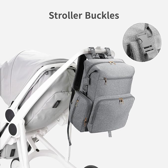 CEI-CEI Neoprene Diaper Bag Backpack - Image 5