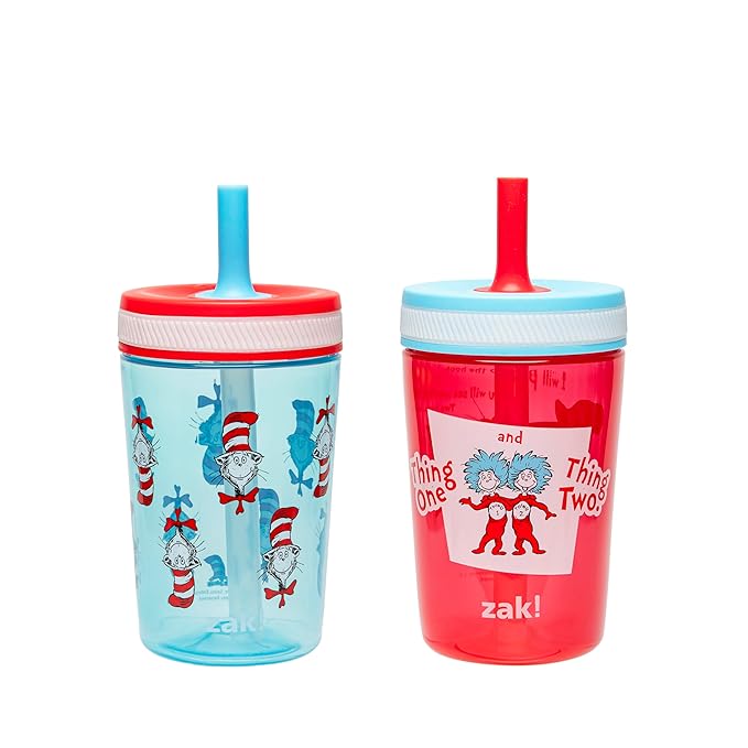 Zak Designs Dr. Seuss Kelso Toddler Cups by ZakDesigns