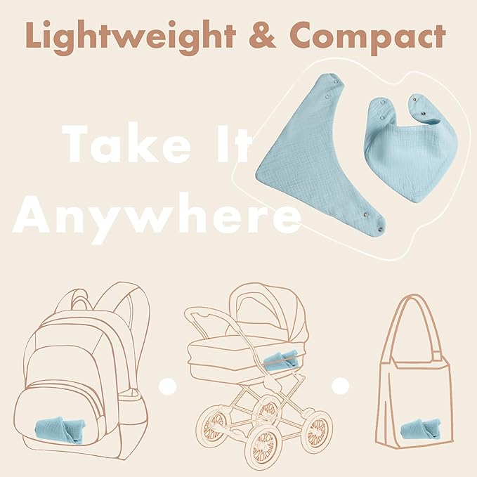 Baby Bibs 8-Pack - Image 6