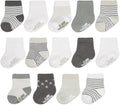 Fruit of the Loom Baby 14-Pack Grow & Fit Flex Zones Cotton Stretch Socks by FruitoftheLoom