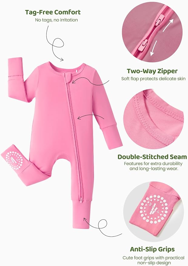 PATPAT Baby Footies Boys Girls - Image 6