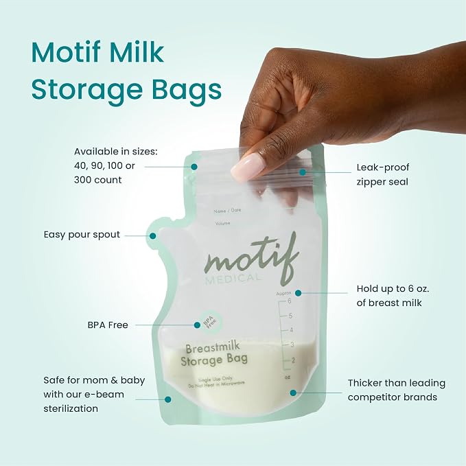 Motif Medical Breastmilk Storage Bags - Image 2