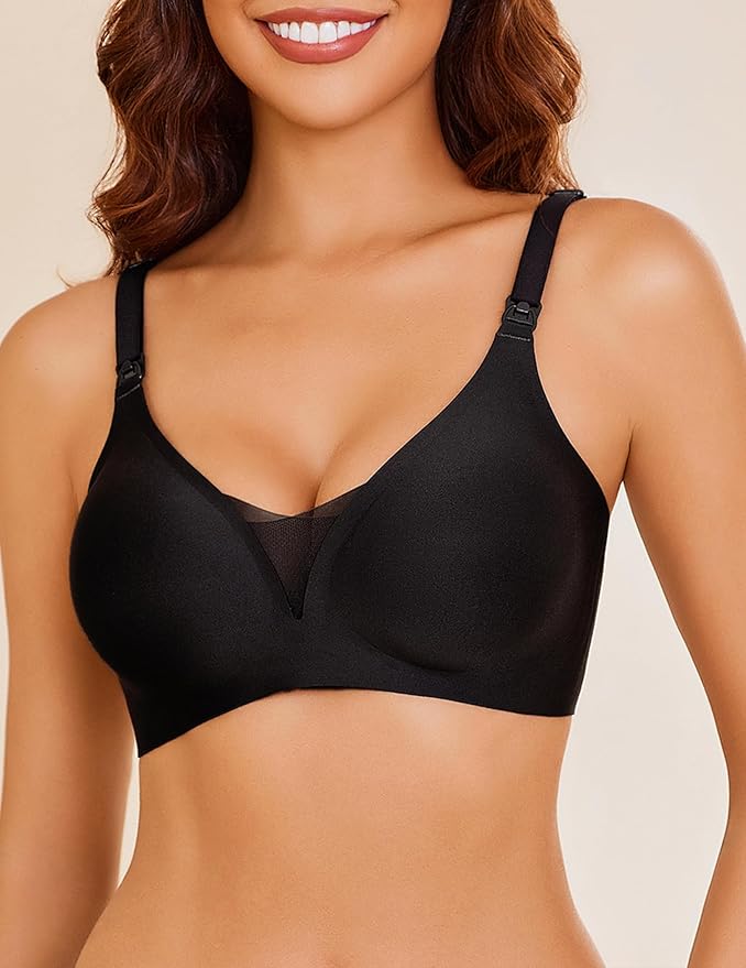 Avidlove Nursing Bras for Breastfeeding Seamless Ultra Comfort Pregnancy - Image 6