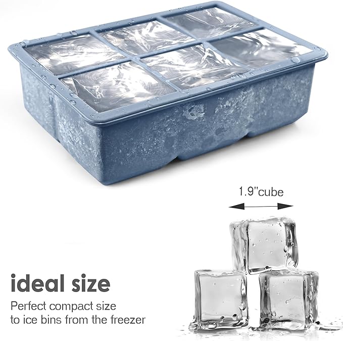 Silicone Ice Cube Trays 3 Pack - Image 3
