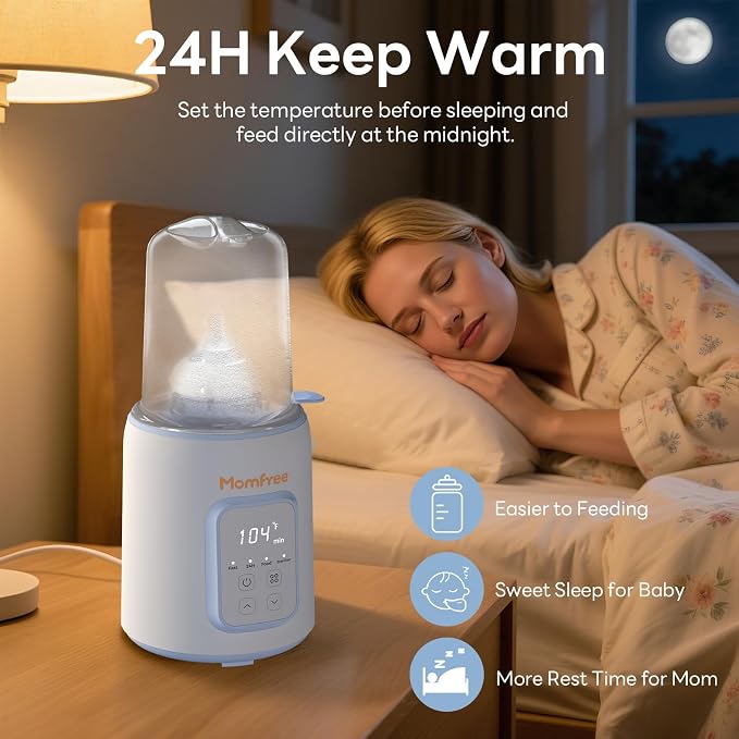 Baby Bottle Warmer, 8-in-1 Fast Bottle Warmer - Image 6