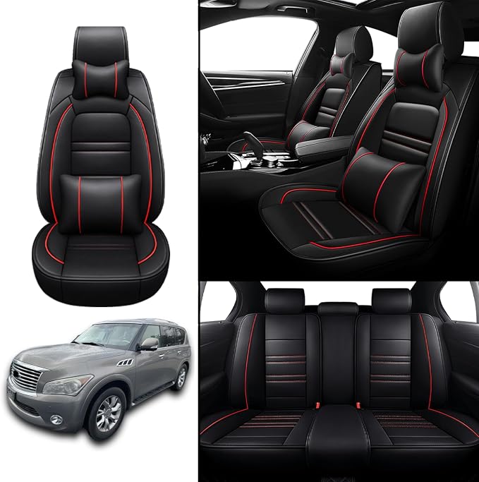 Car Seat Covers for Infiniti qx56 2004-2013 | 5-Seats Seat Covers, Waterproof - Image 2