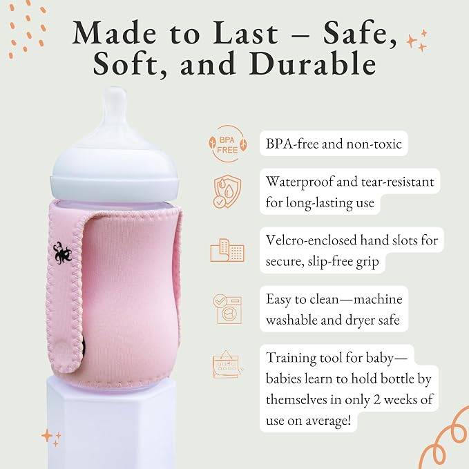 Baby Bottle Sleeve for Self-Feeding - Image 2