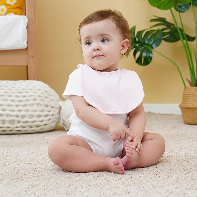 Muslin Baby Bibs Cotton Baby Drool Bandana Bibs - Image 8