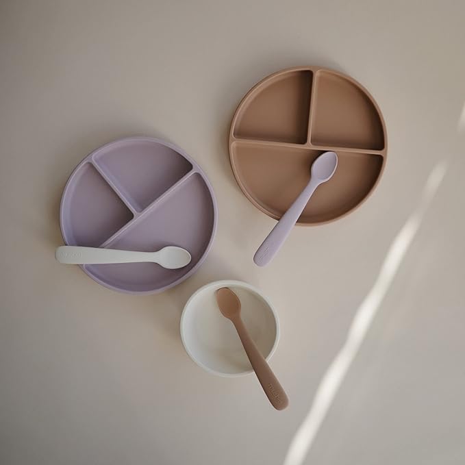 mushie Silicone Suction Plate | BPA-Free Non-Slip Design - Image 4