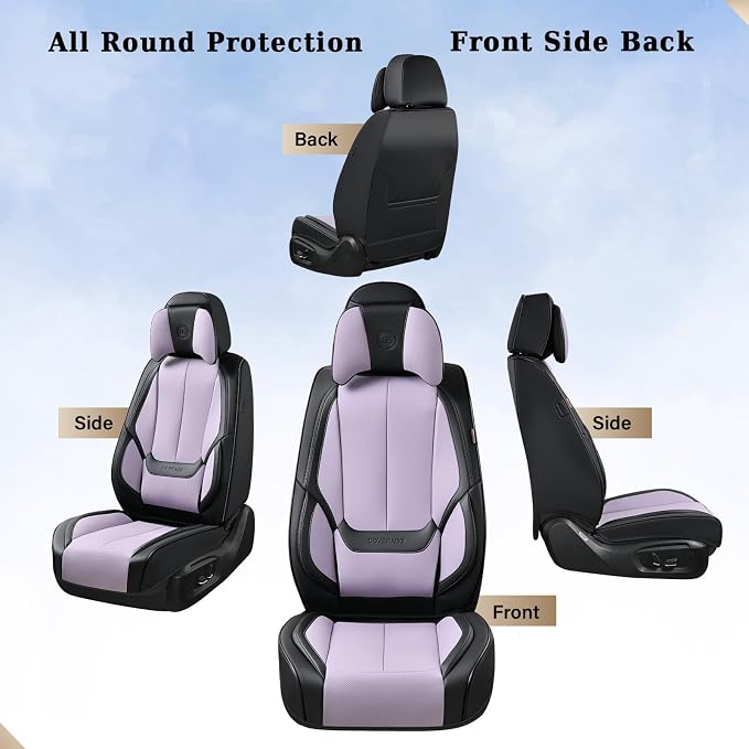 Coverado Universal Seat Covers Full Set, 5 Seats Universal Seat Covers - Image 3