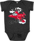 inktastic Daddys Co-Pilot for Fathers Day Baby Bodysuit by Inktastic