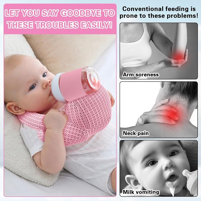 kornsurte Bottle Holder Pillow, Aadjustable Bottle Feeding Pillow - Image 3