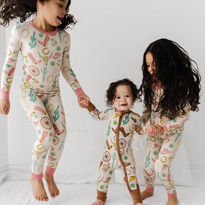 Little Sleepies Pajamas for Baby Boys & Girls, Viscose from Bamboo Baby Pajamas - Image 7