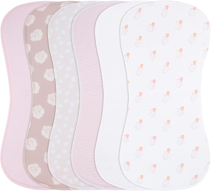 2-in-1 Burp Cloths and Baby Bibs by Benoxine