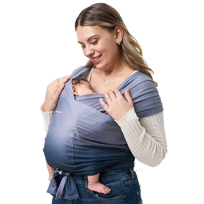 Momcozy Baby Wrap Carrier, Ergonomic Infant Slings by Momcozy