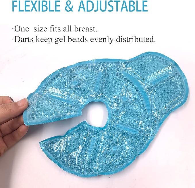 Reusable Breast Ice Packs, Breast Therapy Pack, Breastfeeding Essentials - Image 3