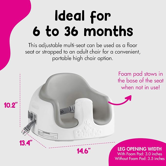 Bumbo 3-in-1 Multi-Seat for 6 to 36 Months, Travel Baby Feeding & Play Floor - Image 4