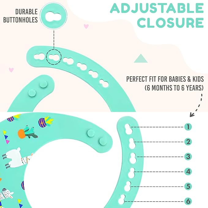 BPA-Free Silicone Baby Bibs - Image 6