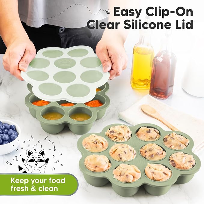 KeaBabies Silicone Food Freezer Trays - Image 4