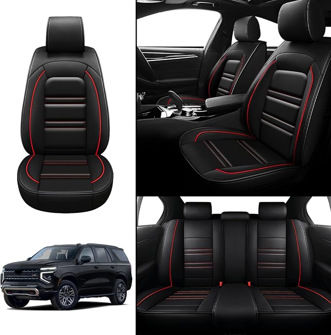 Seat Covers for Tahoe 1995-2025 | 5-Seats Leather Seat Covers - Image 2