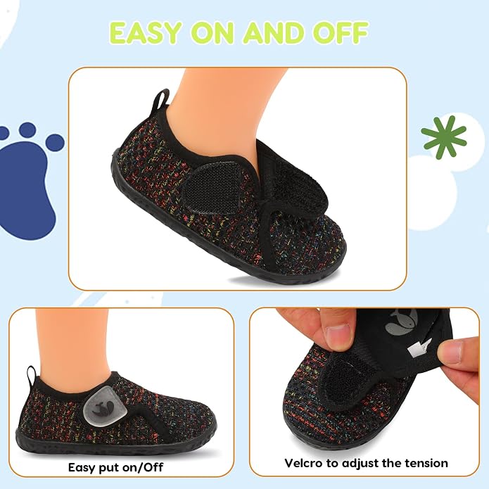 FEETCITY Baby Boys Girls First Walking Shoes Infant Sneakers Crib Shoes - Image 2